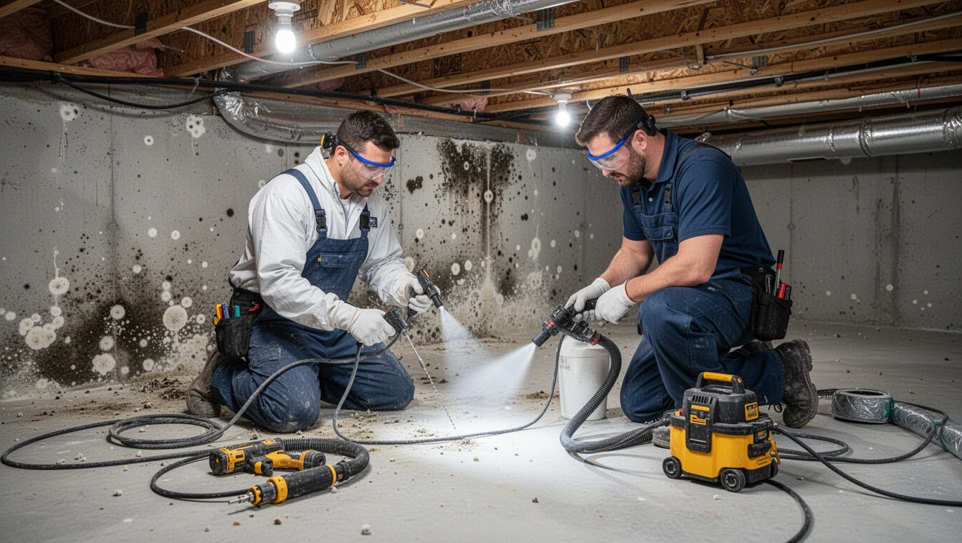 Crawl Space Mold Removal